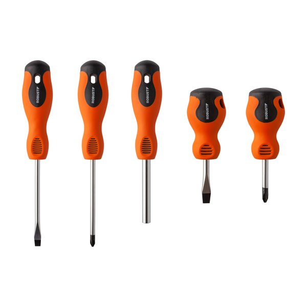 Jogo de Chave Fenda Philips e Bits com 39 Peças Robust - GRUPO FERMAQ